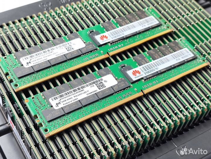 DDR4 64Gb Micron lrdimm PC4-2400T Гарантия, безнал