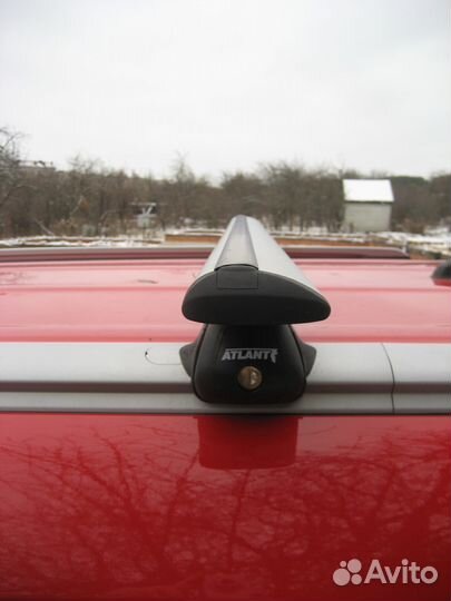 Багажник на крышу Audi Q3 с интегрир. рейлингом