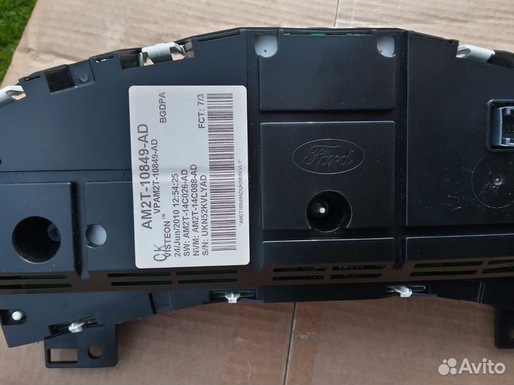 Приборная панель ford