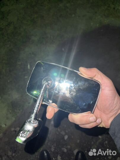 Зеркало хром новое ваз 2103 2101 2106