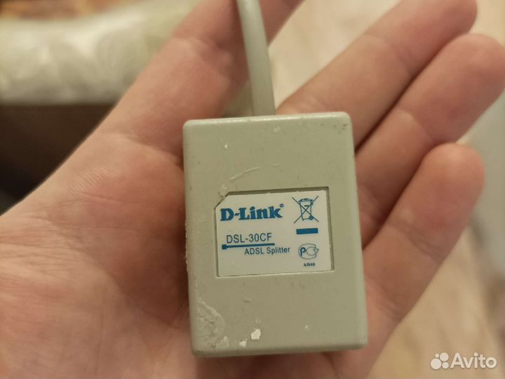 Сплиттер D-Link DSL-30 CD adsl Splitter