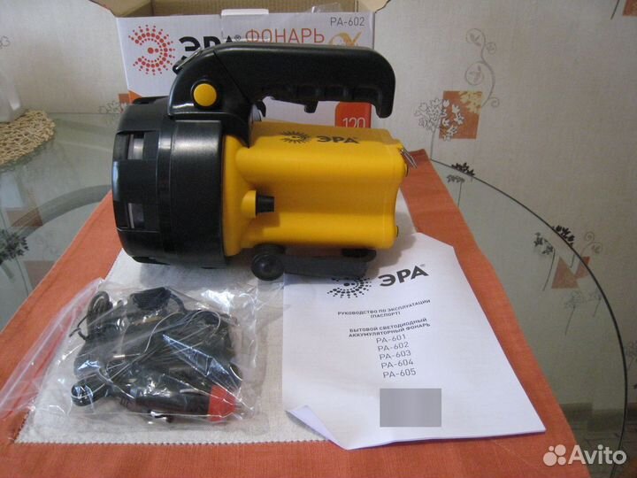 Фонарь-прожектор Эра PA-602 альфа