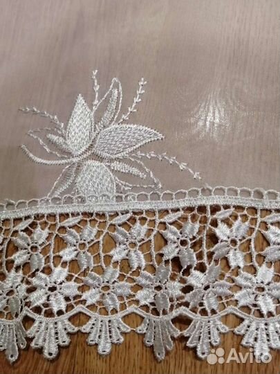 Тюль кухонная