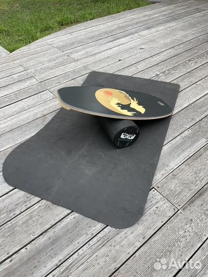 Баланс борд с ковриком ninjabord