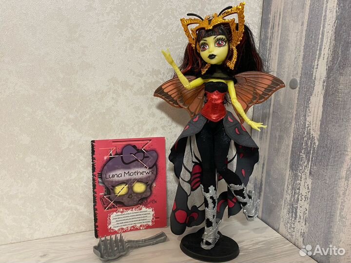 Кукла Монстер Хай Луна Мотьюс Торалей Страйп