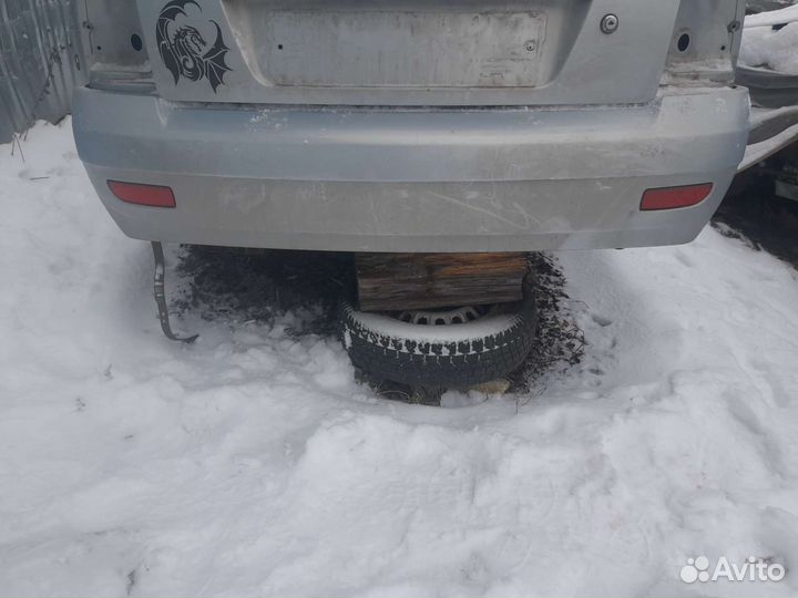 Бампер задний приора 1