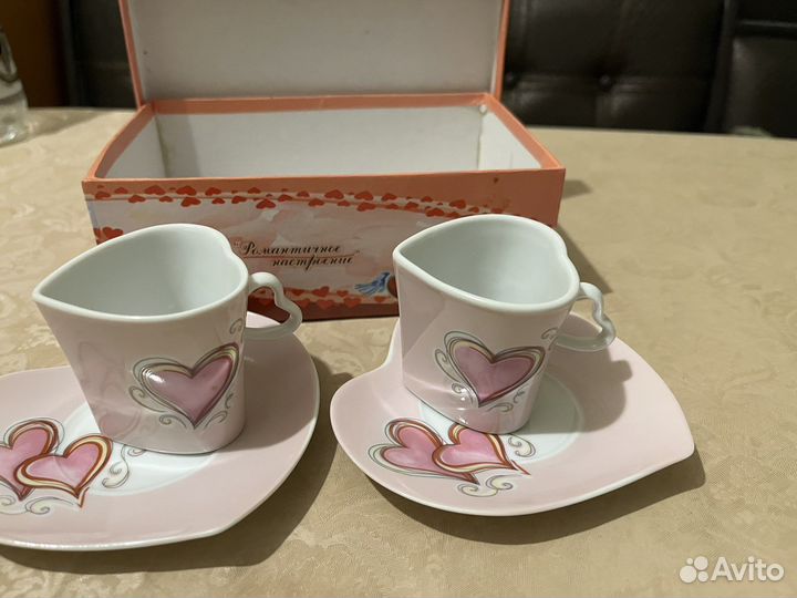 Набор кофейный керамика