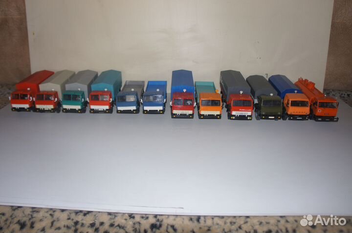 Модели автомобилей СССР 1 43 Камаз