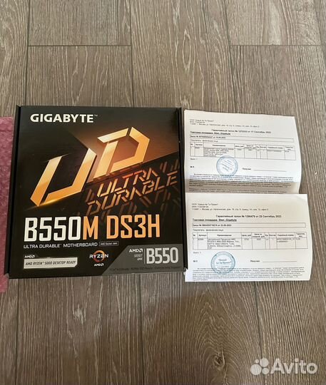 Комплект Ryzen 5 3600+B550M ds3h