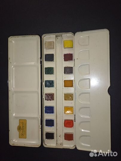 Винтажная акварель Rembrandt