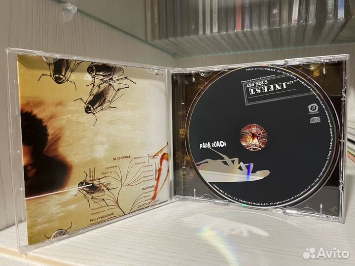 Papa roach - infest cd фирменный