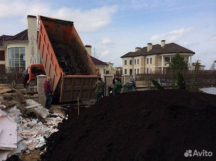 Чернозем / грунт плодородный с доставкой