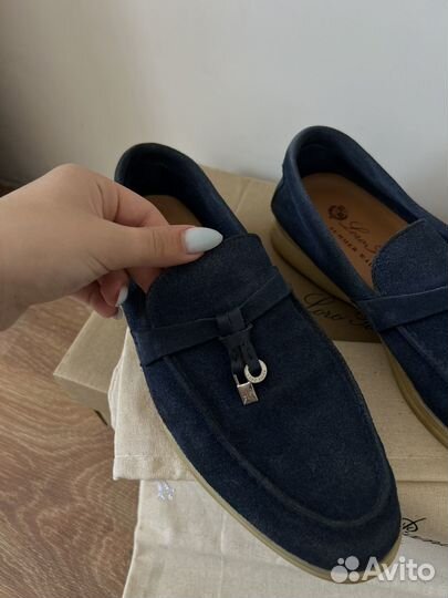 Лоферы Loro Piana summer walk