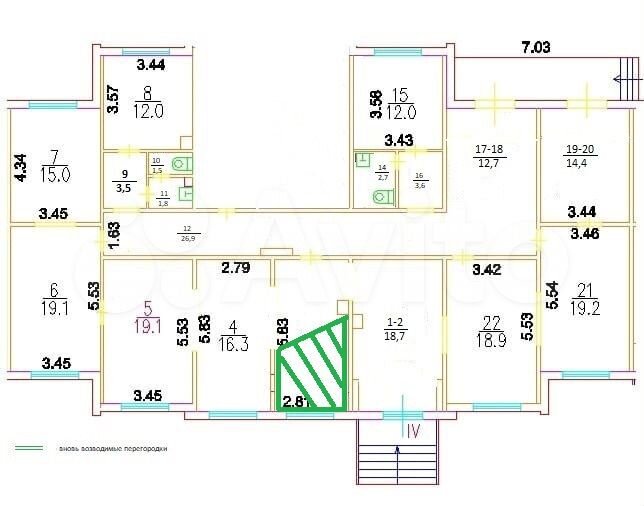 Торг.пл-дь/street retail, 8 м²
