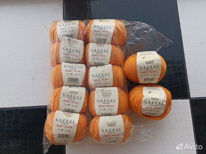 Пряжа gazzal baby wool, Турция