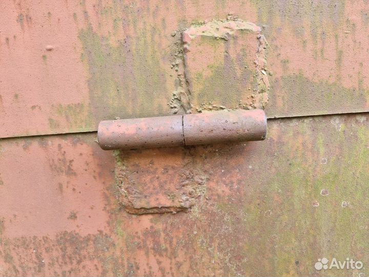 Ворота гаражные металлические бу