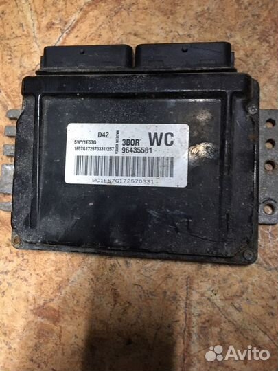 Эбу Мозги 1.2 8 клап Chevrolet aveo t250