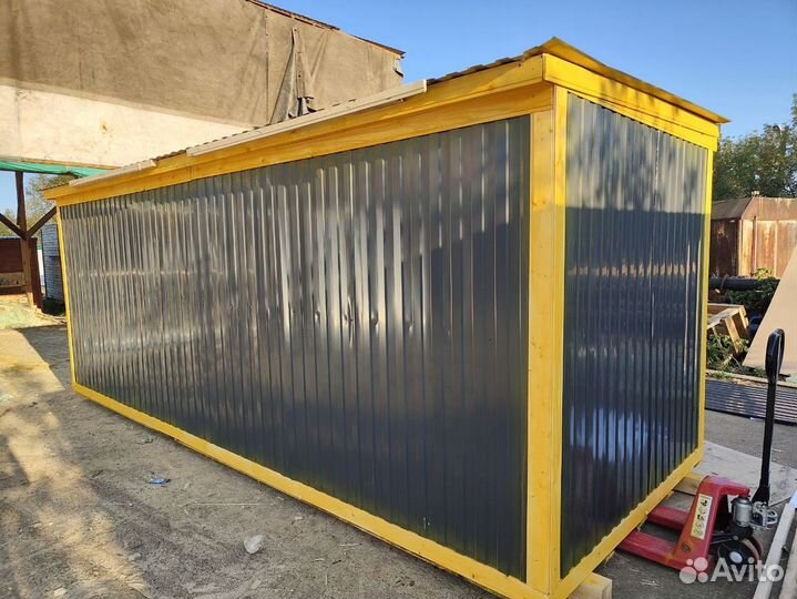 Вагончик с надежной крышей, с гарантией