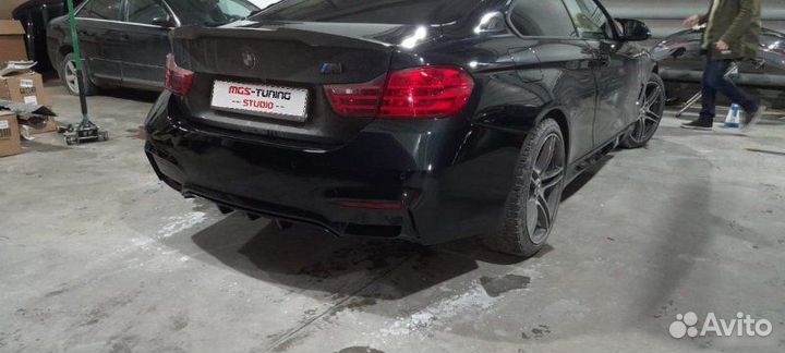 Обвес в стиле M4+спойлер и зеркала BMW 4er F32