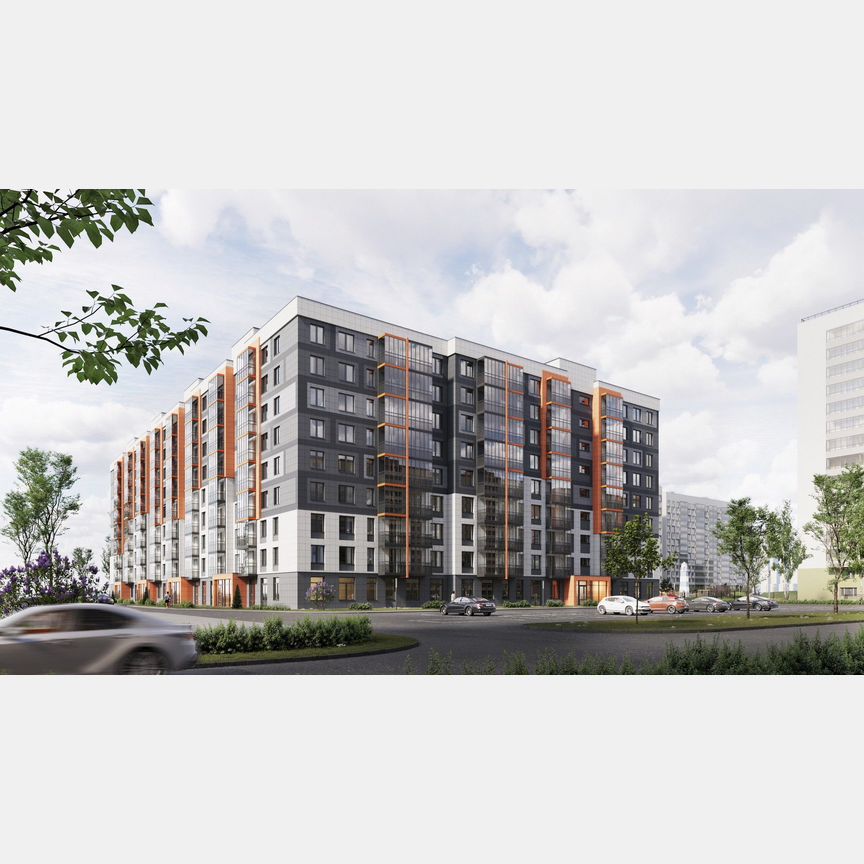 Квартира-студия, 26,3 м², 2/9 эт.