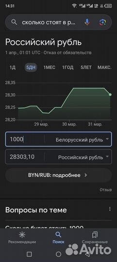 Белоруссие рубли