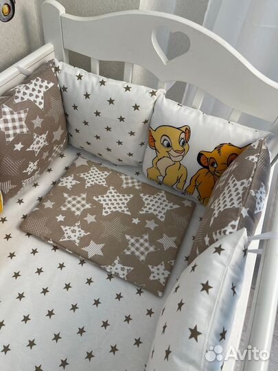 Бортики+одеяло+подушка