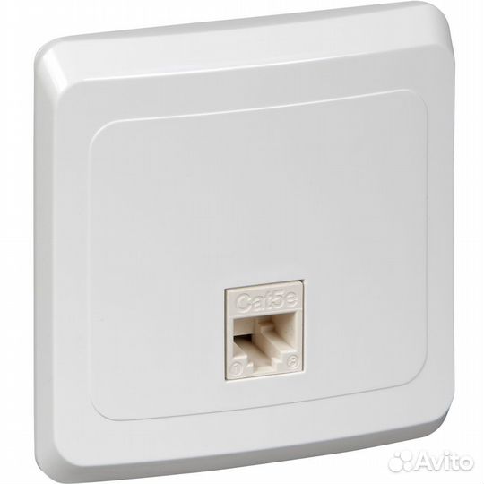 Розетка компьютерная Schneider Electric Etude RJ45