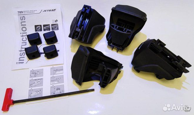 Опоры багажника и дуги багажника Jetbag