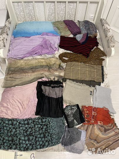 Палантины шарфы платки