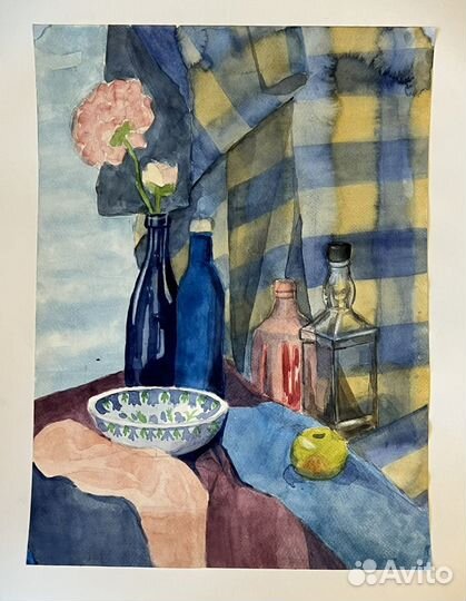 Ученические работы, живопись