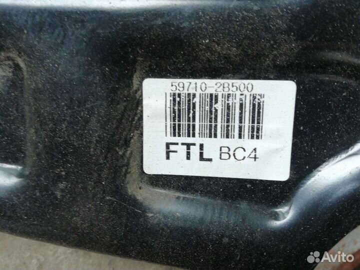 Рычаг (ручник) стояночного тормоза санта фе 2