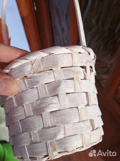 Плетеная корзинка