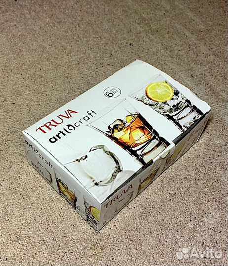 Бокалы для виски подарочный набор 6 шт