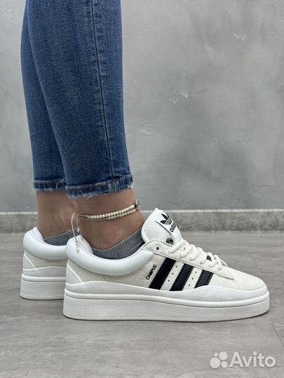 Bad Bunny x Adidas Campus White Cream