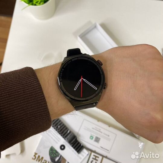 Смарт часы Smart Watch DT3 MAX ultra, круглые