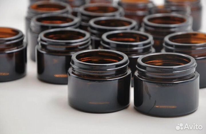 Банка темное стекло 50 мл