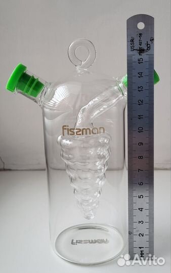 Бутылка Fissman для масла и уксуса новая