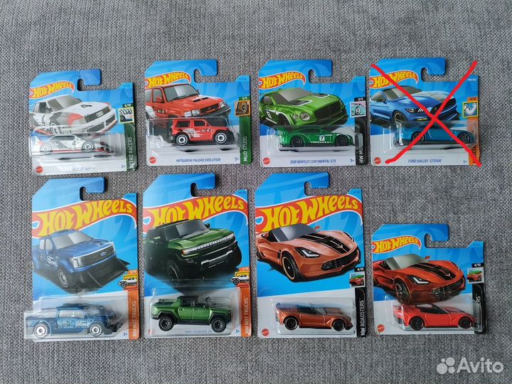 Hot Wheels машинки