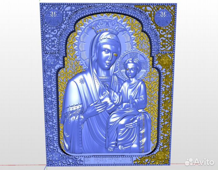 Лучшие религиозные 3D модели для чпу станков в stl