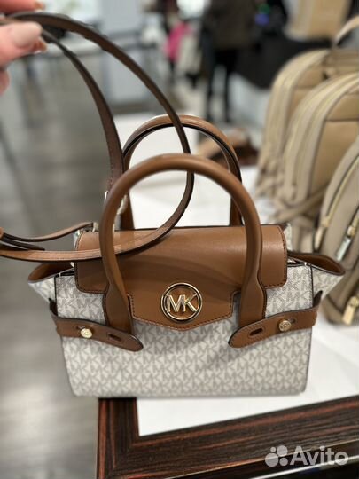 Сумка Michael Kors, бежевый, Оригинал