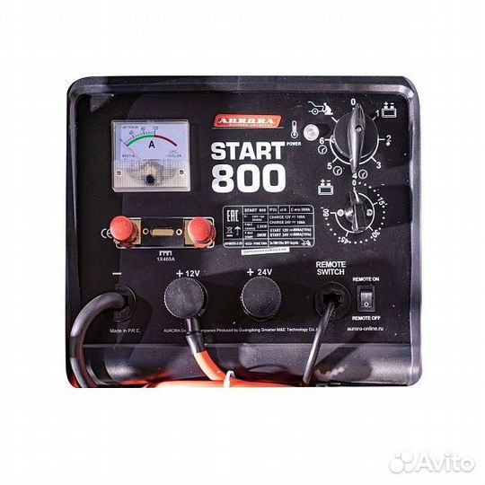 Пуско-зарядное устройство aurora start 800 (пульт