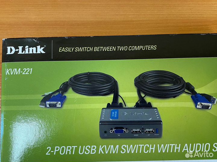 D-link kvm-221