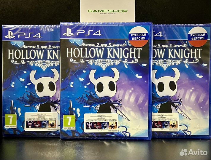 Hollow Knight PS4 (Includes 4 Giant Content Pack)
