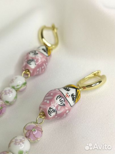 Сережки Матрёшки