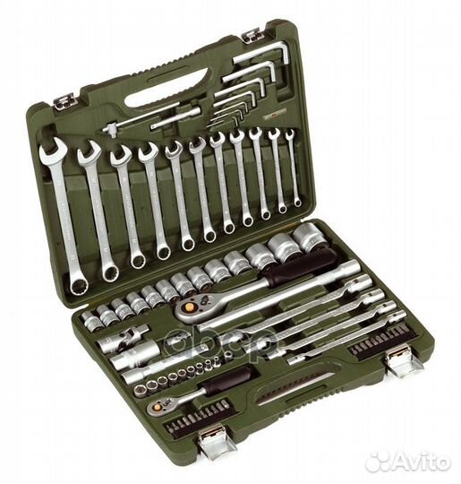 Набор головок 77 предмет 1/2'' с комбинированны