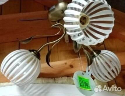 Люстры потолочные новые