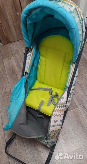 Детские санки коляска