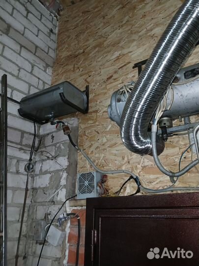 Автономная печь для гаража ов65