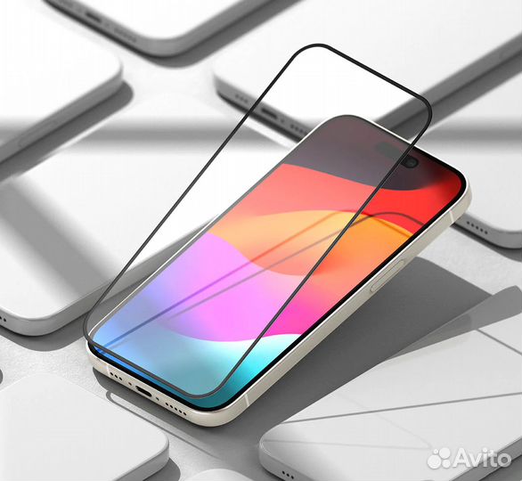 Стекло Ainy для iPhone 15