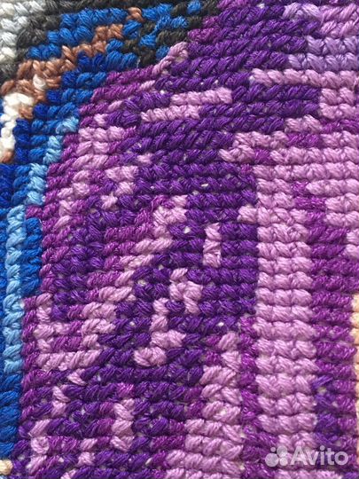 Старинная вышивка крестом